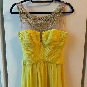 Yellow Evening Gown